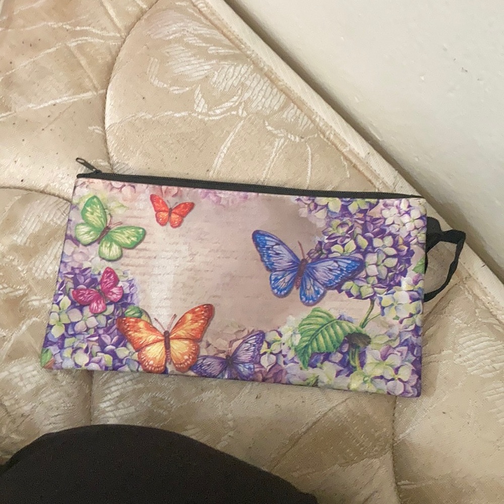 butterfly wrist bag